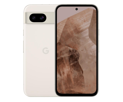 Smartfon GOOGLE Pixel 8a 5G Dual SIM 8/128GB Porcelanowy GO-P8a-128/PR